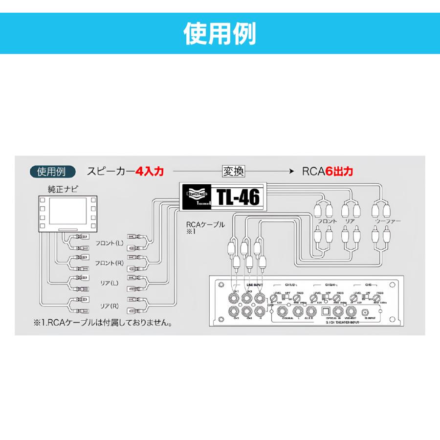 トランデューサーラインケーブル TL-46 ビートソニック公式 : ビート