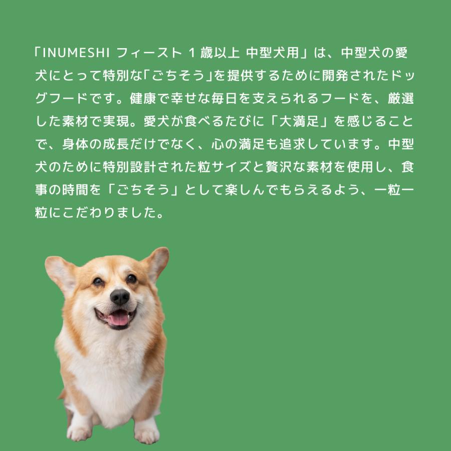 INUMESHI　フィースト　1歳以上　中型犬用　15kg　ブリーダーパック |  | 02