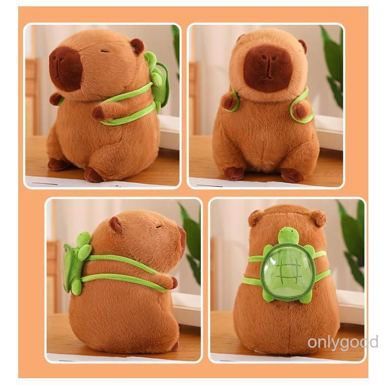 ぬいぐるみ カピバラ 動物 抱き枕 ベッド 22cm 玩具 ふわふわ もこもこ