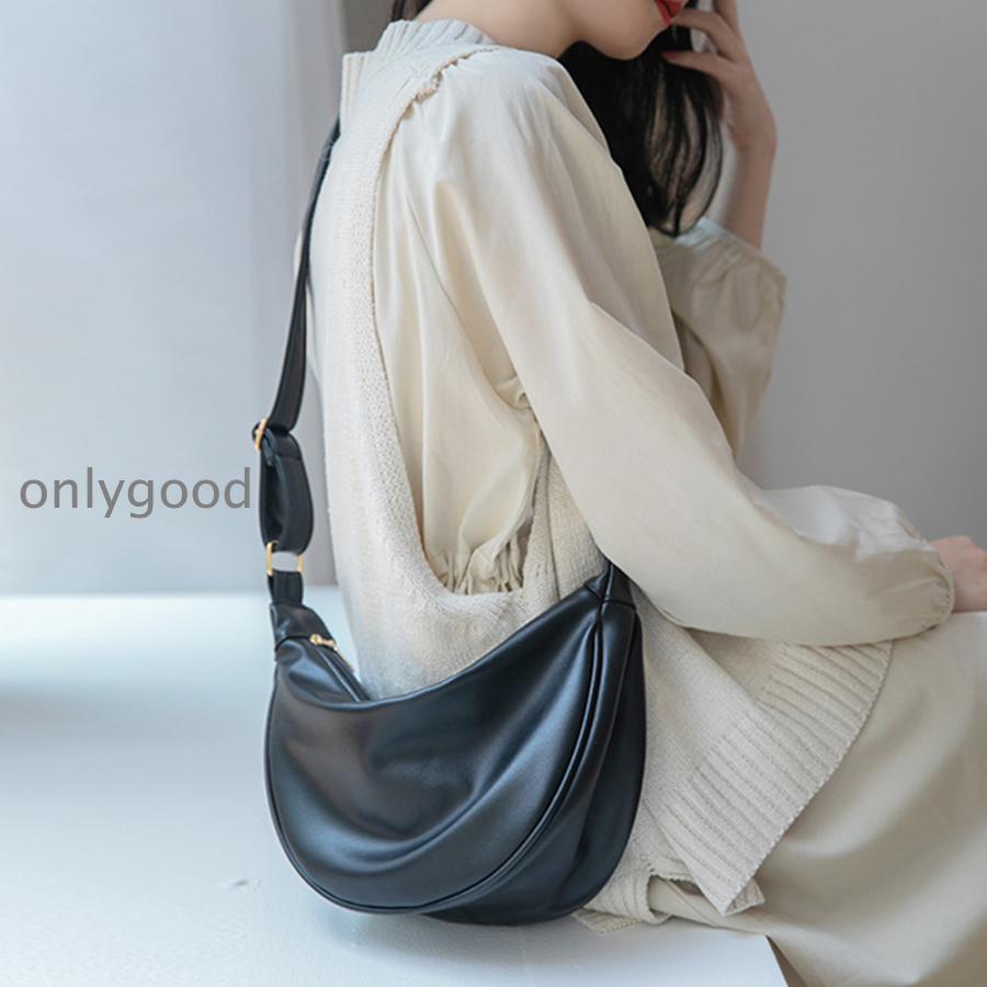 ハーフムーンショルダーバッグボディバッグ : Only Good - 通販