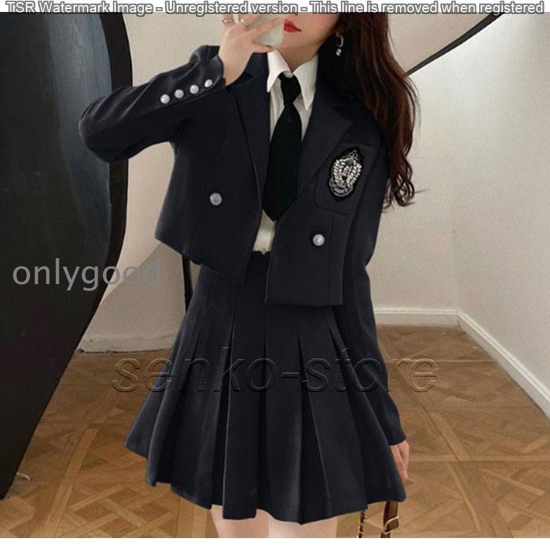 卒業式、入学式、制服 入学式 卒業式 スーツ 女の子 ブラック ネイビー 長袖 中学生 高校生