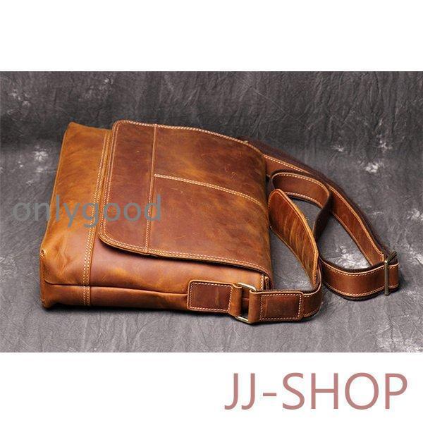 ショルダーバッグ 本革 メッセンジャー ビジネスバッグ 斜めがけバッグ