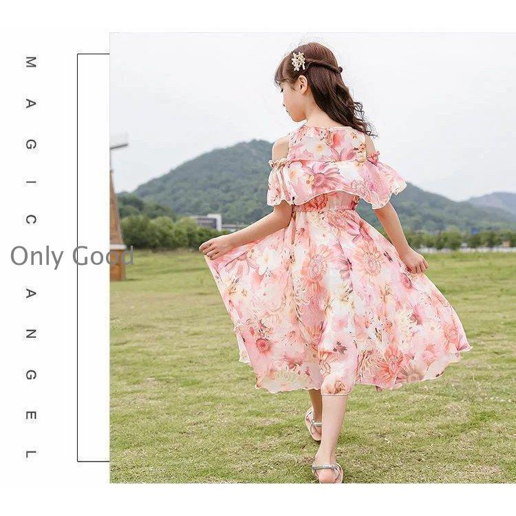 子供服 ワンピース 韓国子供服 キッズ 女の子 半袖ワンピース 花柄