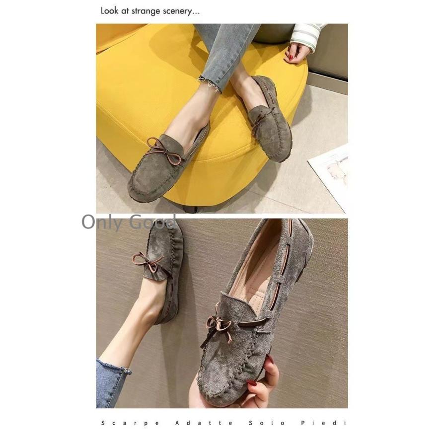 モカシン レディース スリッポン スリッポ ぺたんこ 靴 ドライビング