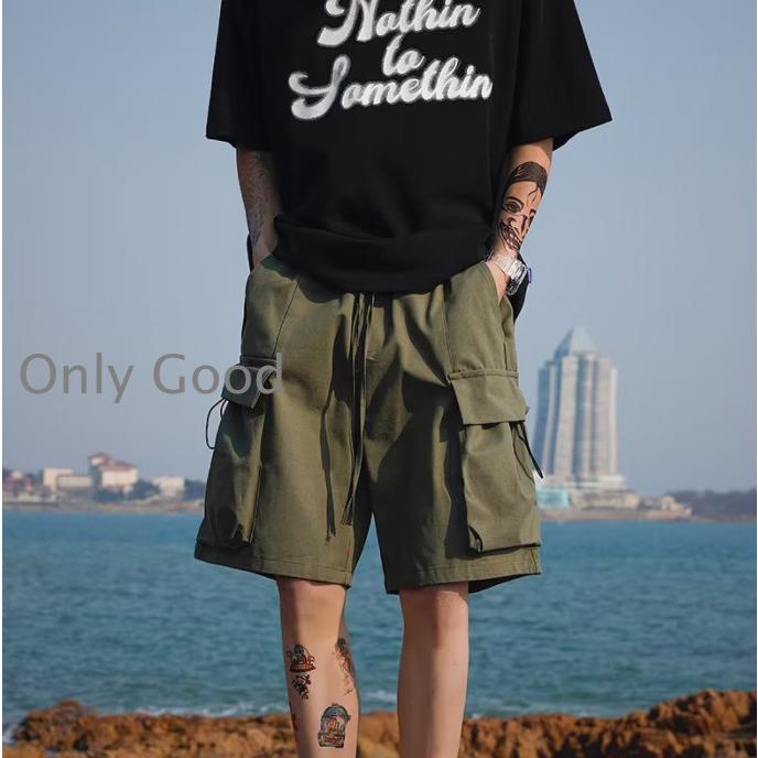 カーゴパンツ メンズ ハーフパンツ 5分丈 ショートパンツ 短パン