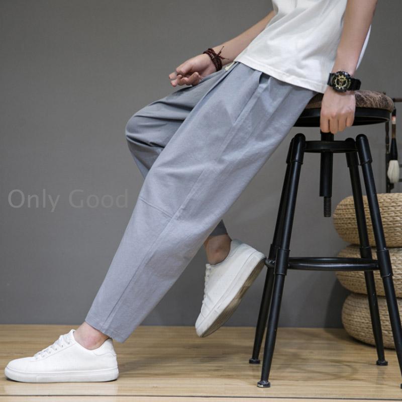 サルエルパンツ メンズ ズボン 涼しい ワイドパンツ アンクルパンツ