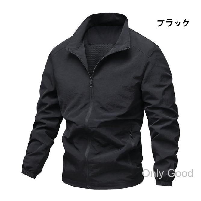 バイクウェア メンズ バイクジャケット 夏春秋 薄手 防風 ジャケット