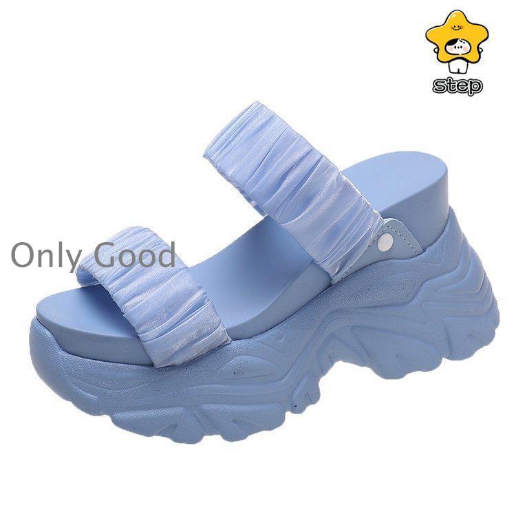 10cm 厚底 サンダル レディース 歩きやすい 軽い オフィス スリッパ