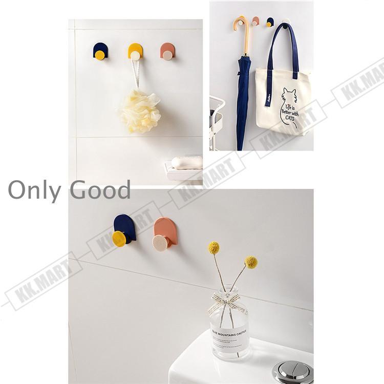 壁掛けフック 粘着フック 強力 4個入り おしゃれ 壁掛け シームレス