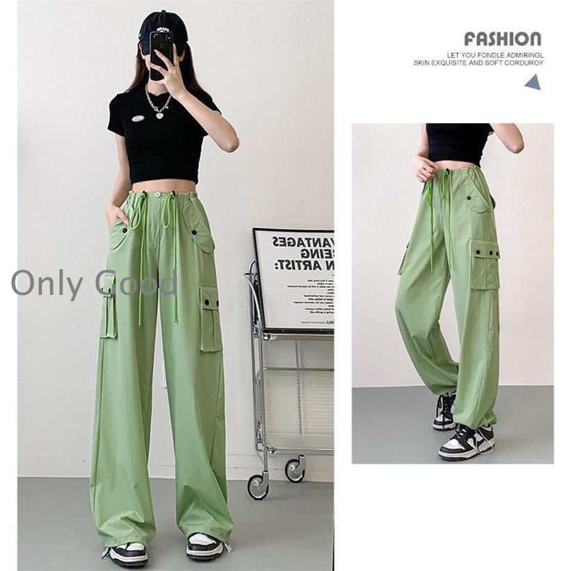 カーゴパンツ レディース 夏用 涼しい ダンスパンツヒップホップ