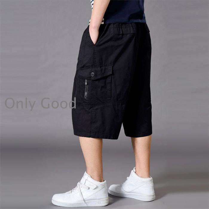 メンズ ハーフパンツ 短パン ショートパンツ 7分丈 カーゴパンツ