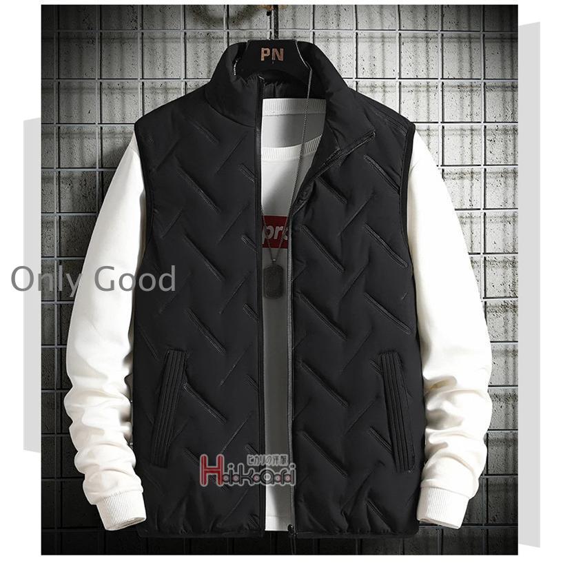 中綿ベスト メンズ アウター ダウンベスト 中綿ダウン キルティング