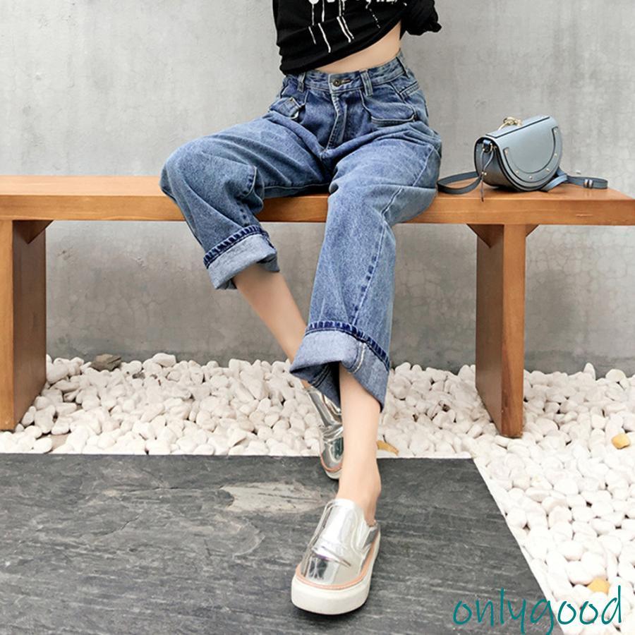 ハイウエスト タックデニムパンツ 韓国 : Only Good - 通販 - Yahoo