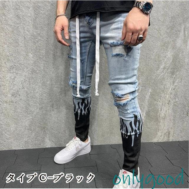 バイクパンツ メンズ デニムパンツ バイク レーシング オートバイ