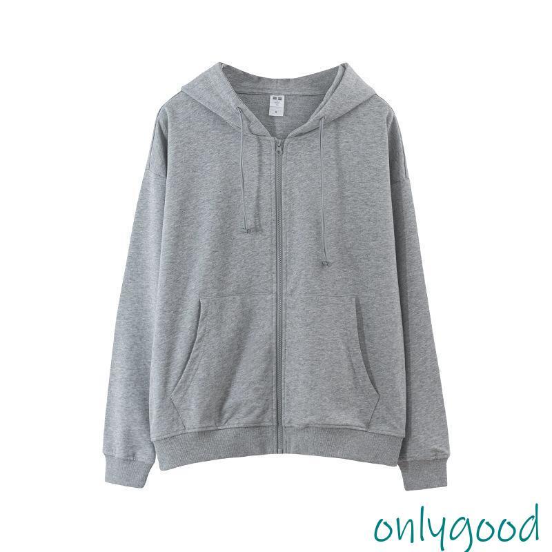 パーカー レディース メンズ 秋 冬服 春 フード付き ジップアップ 長袖