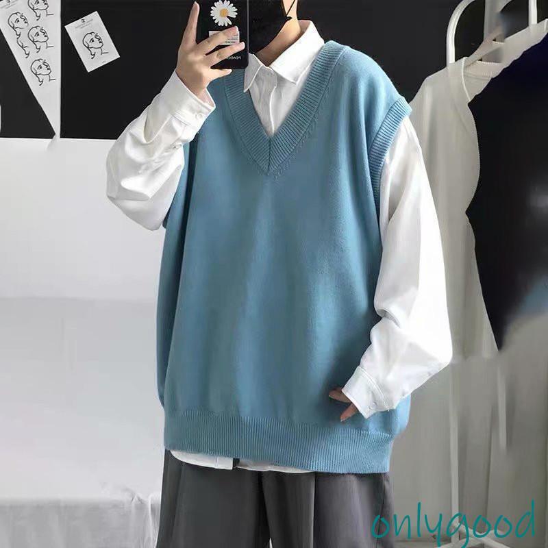 ニットベスト ベスト メンズ ニット プルオーバー トップス