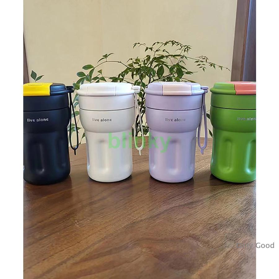 タンブラー マグボトル 400ml 蓋付き 保温 保冷 コーヒー ステンレス