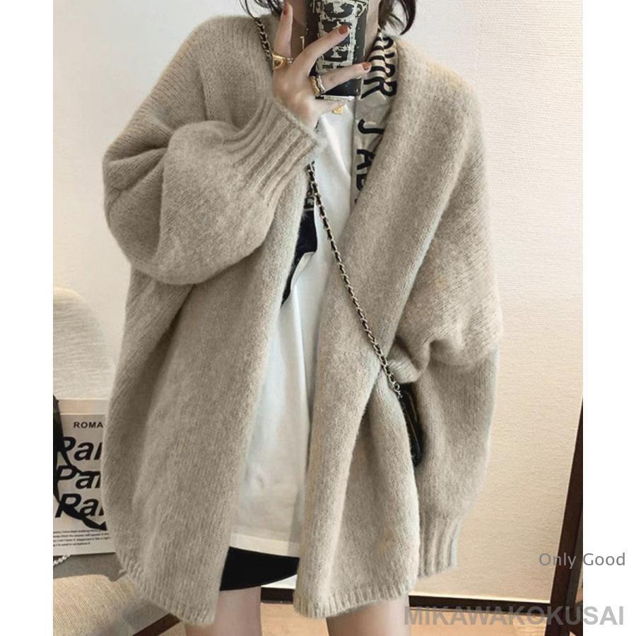 トッパーカーディガン ニット 秋冬羽織り トッパーカーディガン ニット 秋冬羽織り : Only Good - 通販 - Yahoo