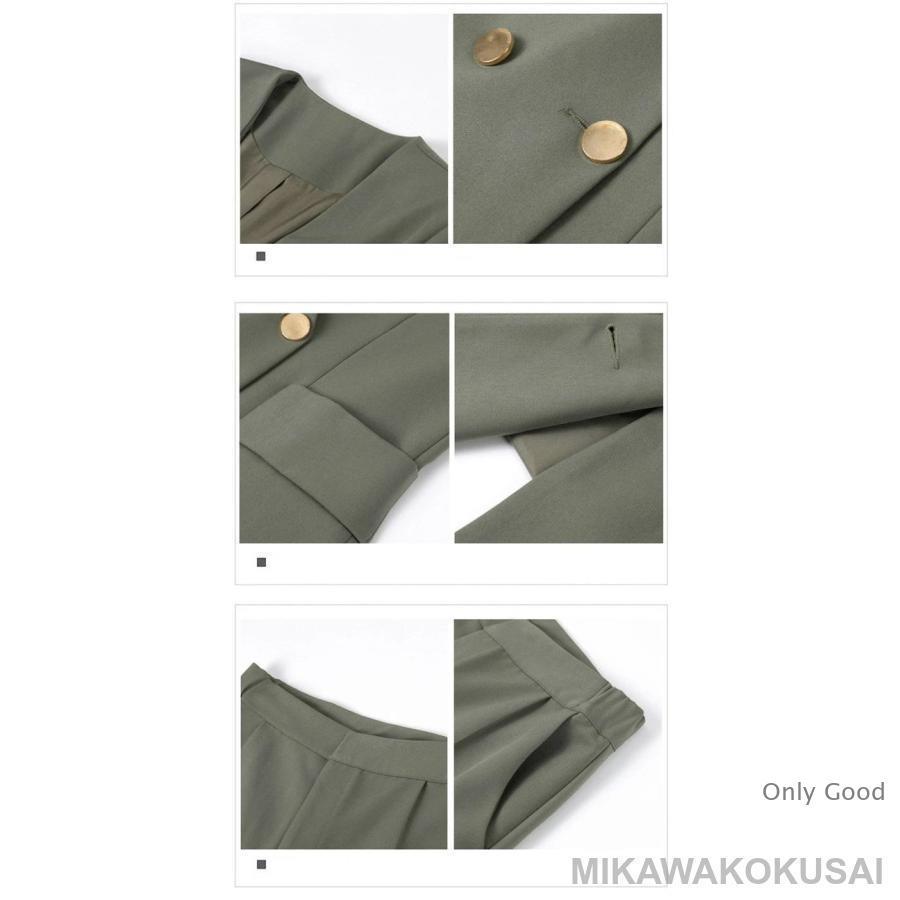 スーツ レディース パンツスーツ セットアップ レディーススーツ 春