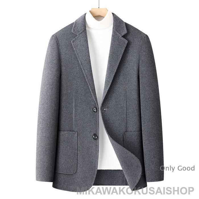 テーラードジャケット メンズ ジャケット 秋冬 ウールコンジャケット
