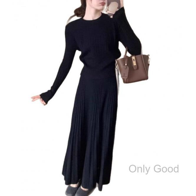 ニット セットアップ レディース 30代 40代 秋冬 スカート 2点セット