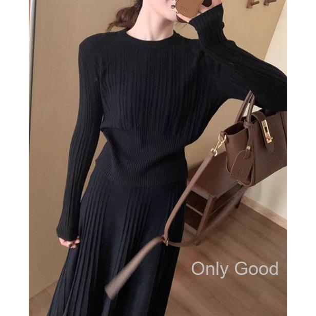 ニット セットアップ レディース 30代 40代 秋冬 スカート 2点セット