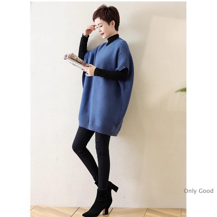 リブロングニットベスト ベスト リブ編みロングベスト ニット|ベスト専門通販 ベスティ