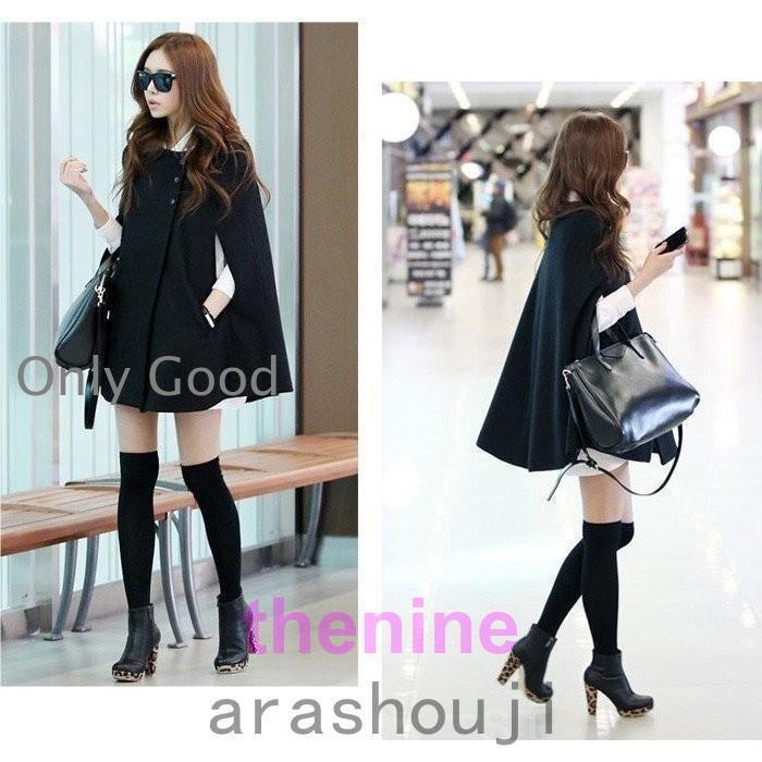 ケープコート レディース 黒 コート 秋 冬 秋冬 ポンチョコート