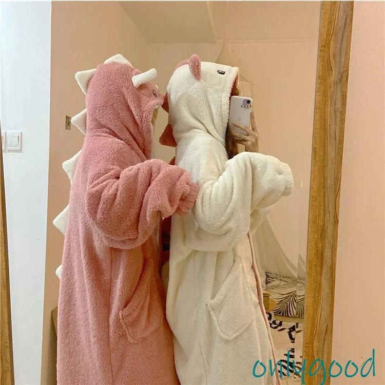 着ぐるみパジャマレディース大人用春ルームウェア恐竜モコモコ動物女子