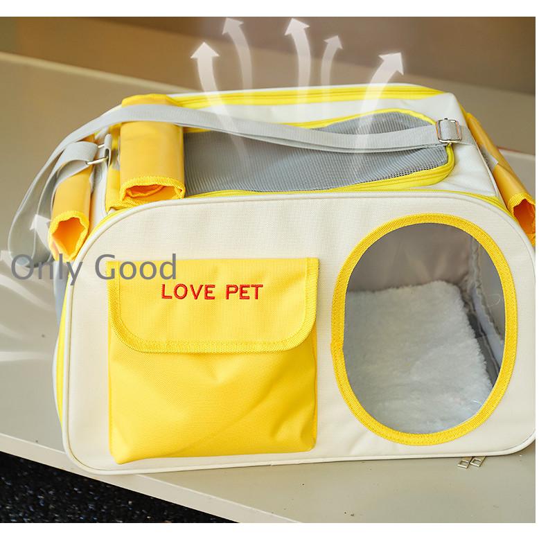 ペット キャリーバッグ 小型犬 猫キャリーリュック ショルダーバッグ
