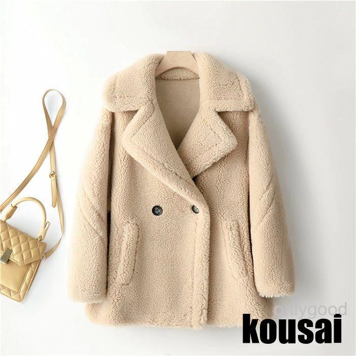 ボアコート ショート丈 レディース 冬 防寒ショートコート きれいめ