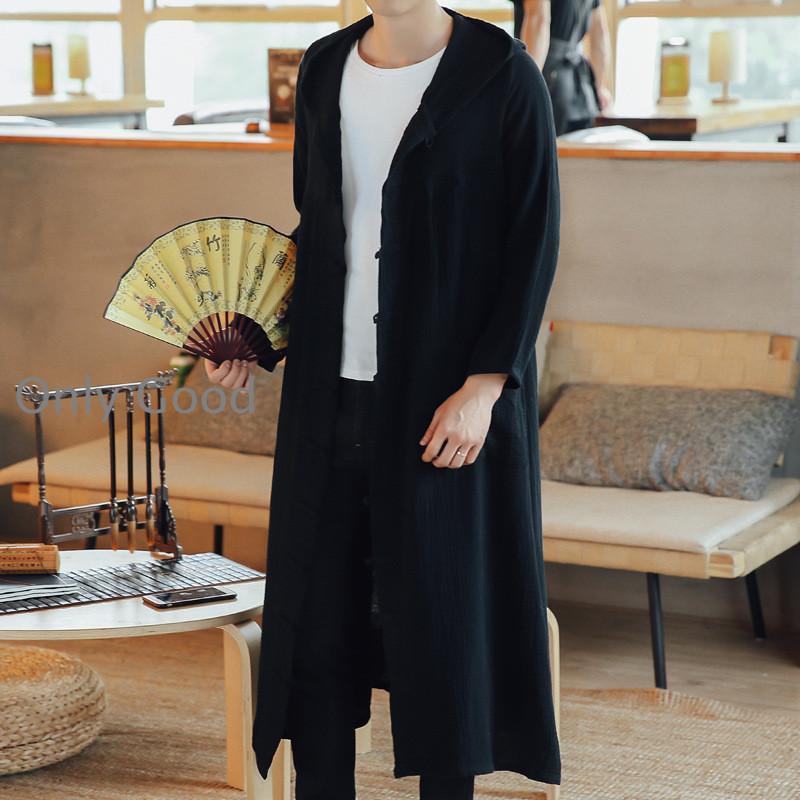 新作 羽織 メンズ 超ロング ロングコート 綿麻 リネンコート 新作 羽織 メンズ 超ロング ロングコート 綿麻 リネンコート