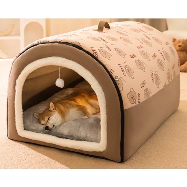 ペットハウス犬ハウスドーム型2犬猫小型犬 中型犬 大型犬 洗える両用