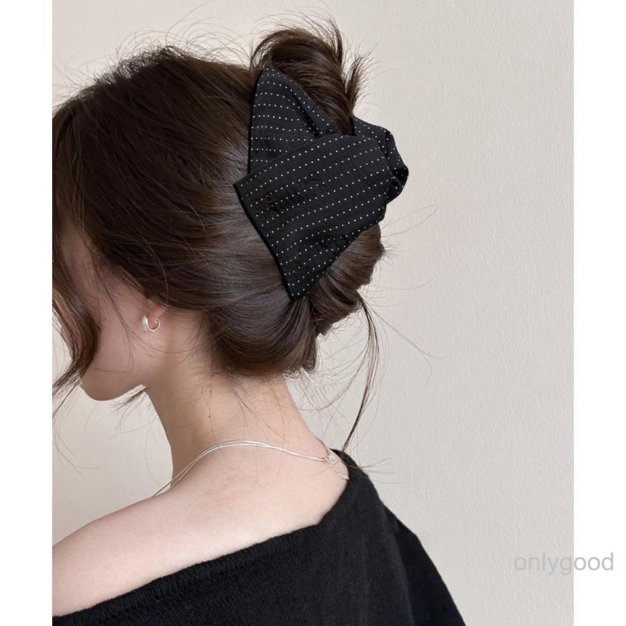 ヘアクリップ大きめアクリルバンスクリップ : Only Good - 通販