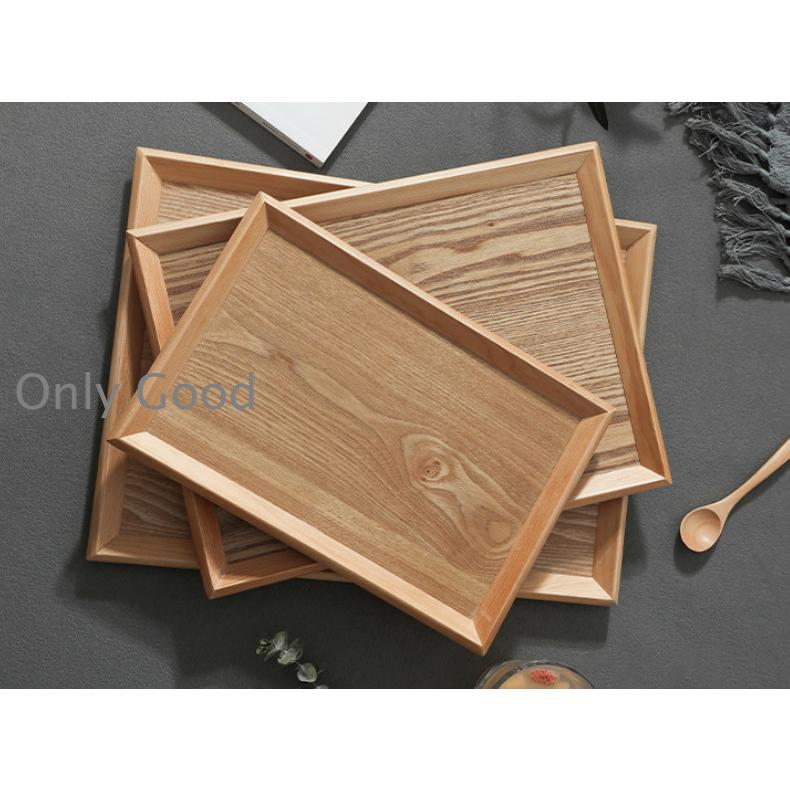 木製トレー 40cm*30cm*3cm　トレイ￥/天然木￥/お茶￥/長角膳｜onlygood｜06