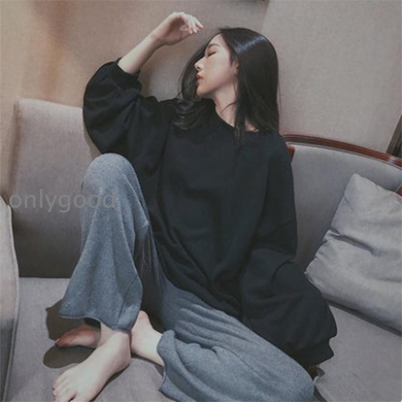 パジャマ ルームウェア レディース 長袖 ストライプ柄 上下セット