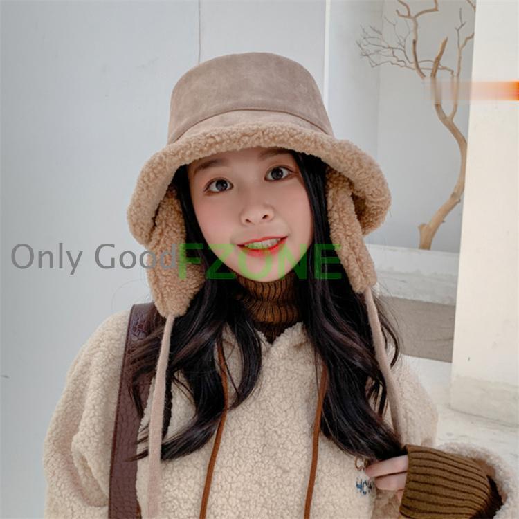 帽子 耳当て付き帽子 飛ばない 自転車 防寒 暖かい つば広 帽 冬 春