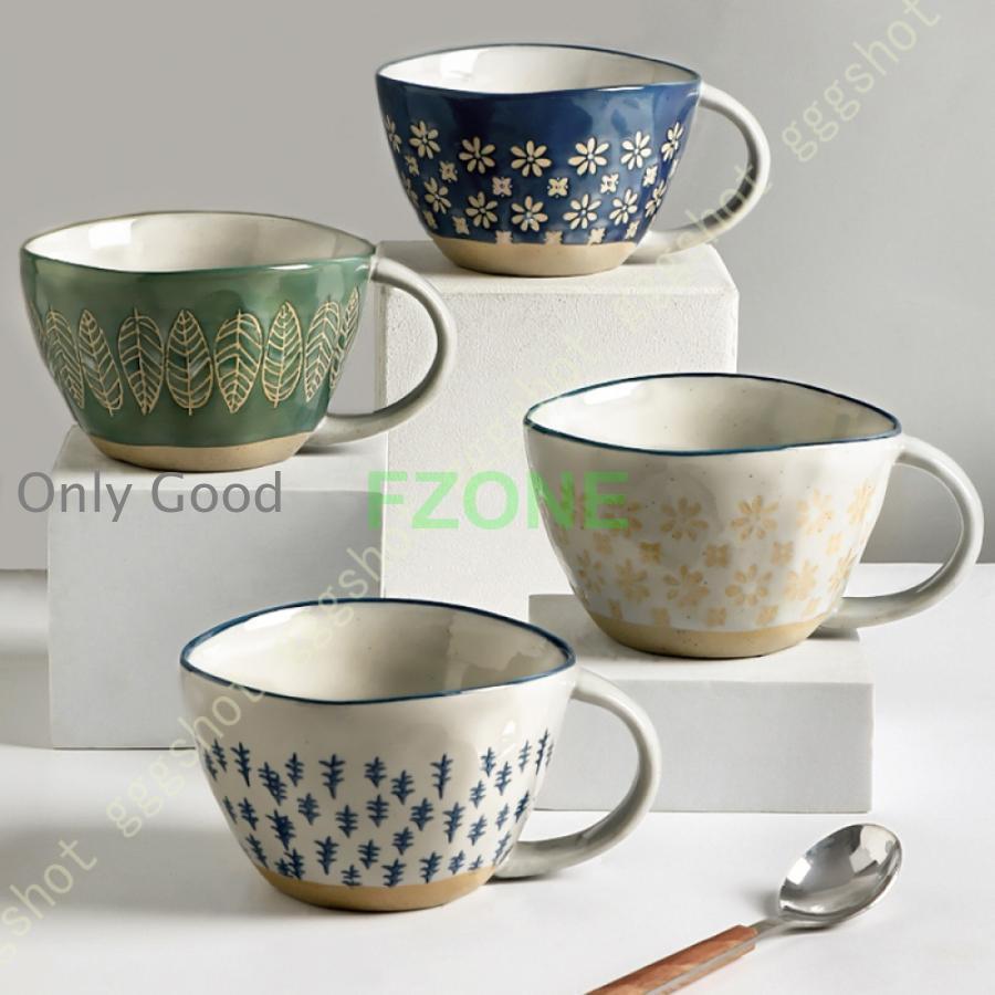 マグカップ INS風雑貨 420ml 大容量 マグ 食器 アート ティーカップ