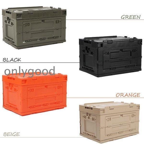 折りたたみコンテナ コンテナボックス 蓋付き 収納ボックス フタ