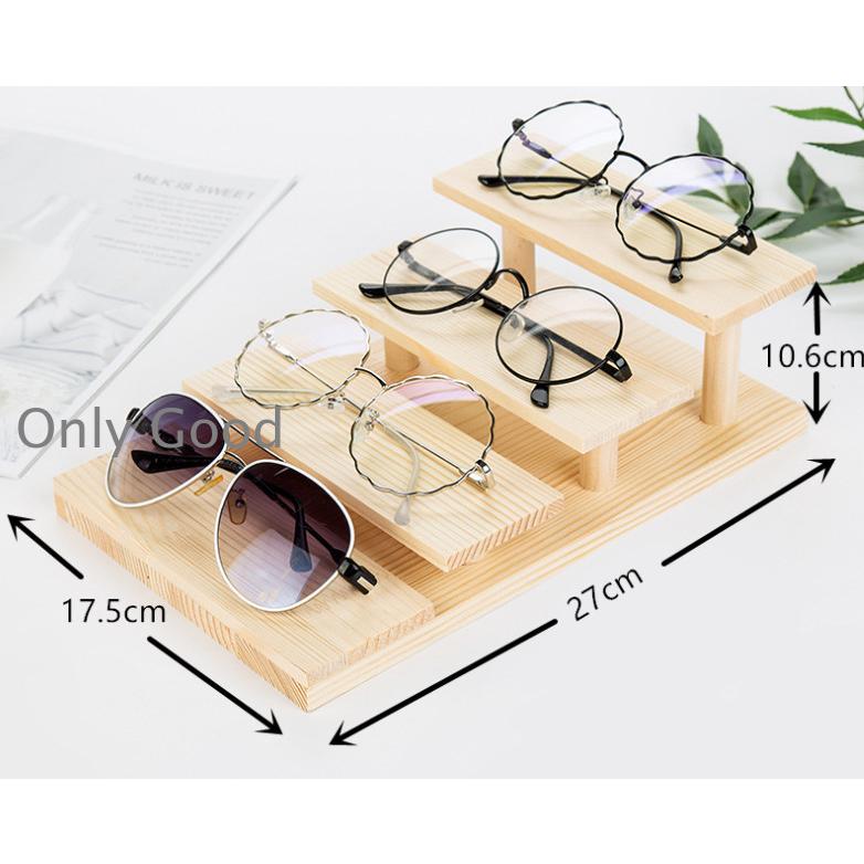 眼鏡スタンド メガネ置き サングラス ディスプレイ コレクション 木製