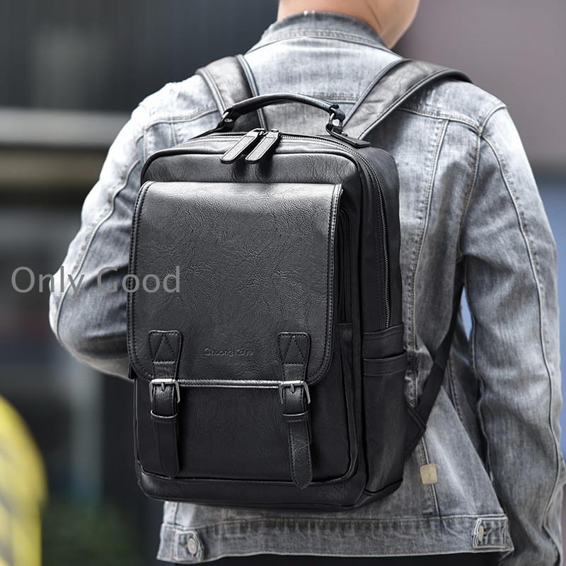 リュック  メンズ  リュックサック pu革　デイパック　ビジネス　バックパック　レザー　通勤通学　旅行　出張　　自転車鞄　カバン　男女兼用