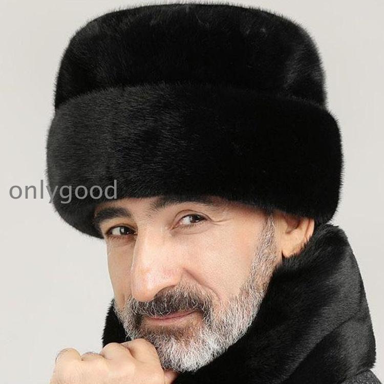 ファーキャップ 帽子 メンズ 秋冬 ファー ハット ロシア帽 フェイク