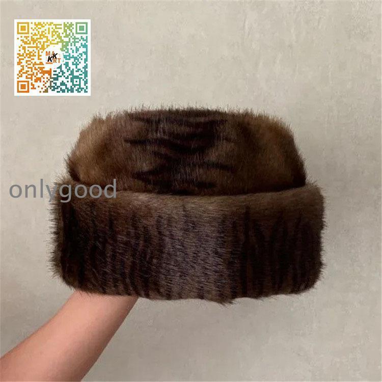 ファーキャップ 帽子 メンズ 秋冬 ファー ハット ロシア帽 フェイク