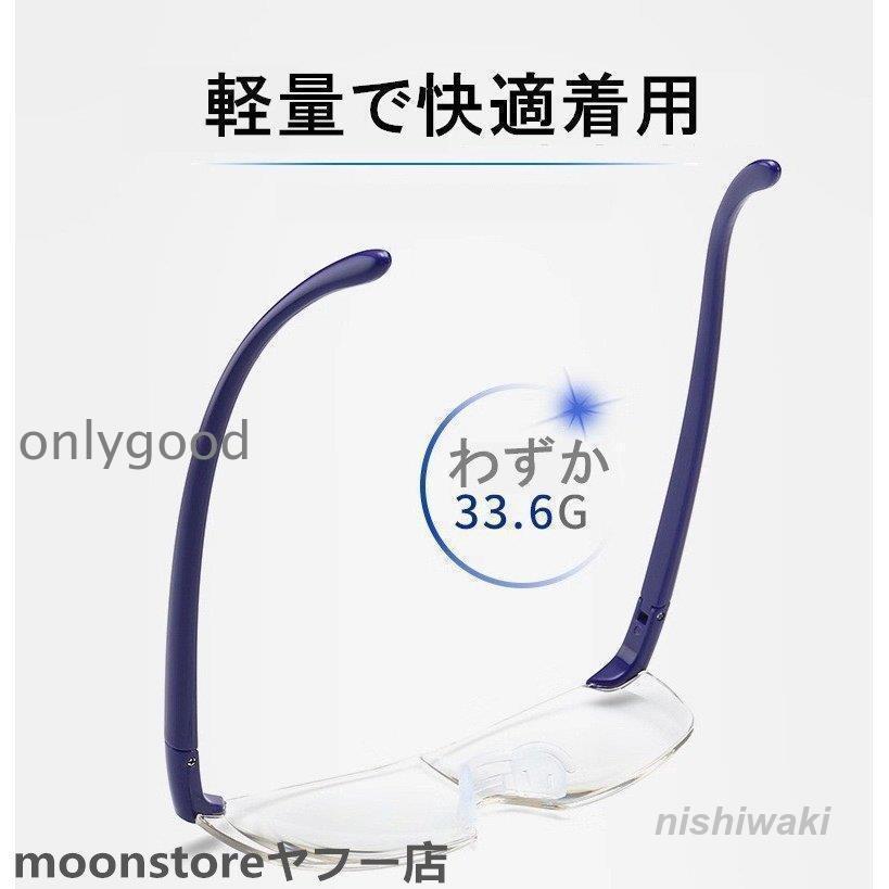 ユーキャン おとなの書斎 日本の名作300 新品未使用 メガネ型ルーペ付 拡大鏡 めがね 3倍 ルーペ メガネ ルーペメガネ メガネ型拡大鏡