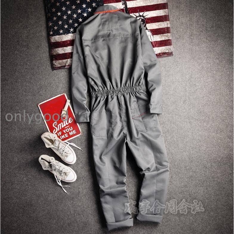 エンジニア 長袖 オーバーオール メンズ 大きいサイズ サルエルパンツ