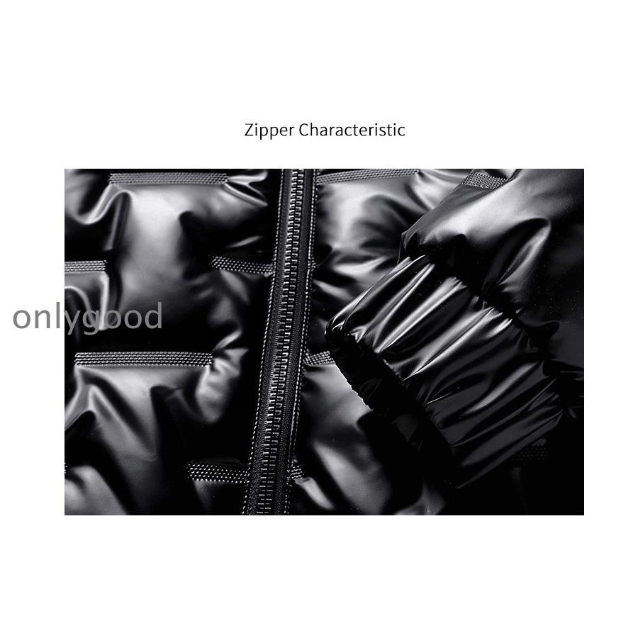 ダウンジャケット メンズ 光沢 防風 90％ダウン ジャケット アウター