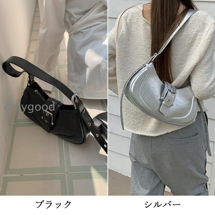ホーボーバッグ 韓国 ハーフムーンバッグ : Only Good - 通販 - Yahoo