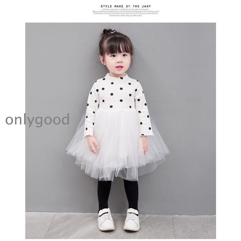 水玉柄ワンピース きれいめ 秋 七五三 女の子 ベビー ドレス 長袖  結婚式 子供 ドレス 祝い 赤ちゃん 誕生日 服 1歳2歳3歳4歳 バースデー キッズ 春 | ブランド登録なし | 09
