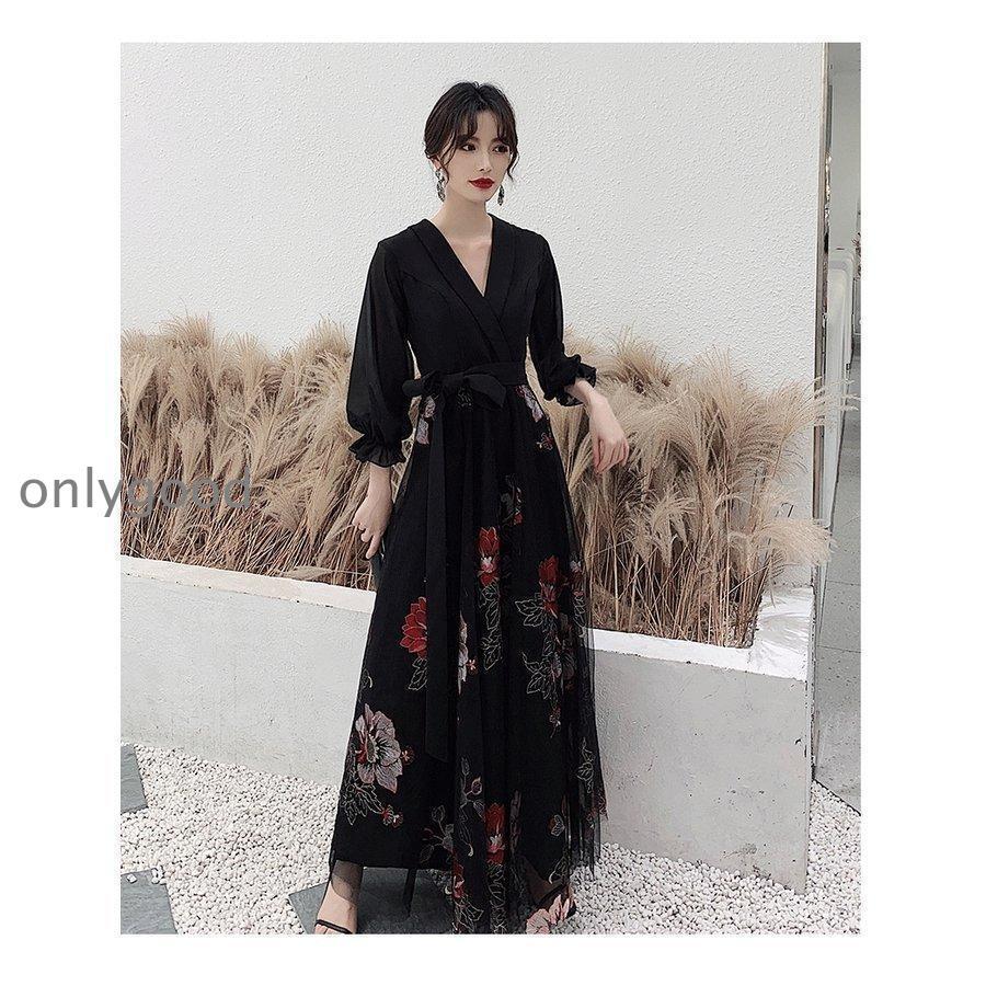 おしゃれパーティードレス ドレス カジュアルドレス イブニングドレス