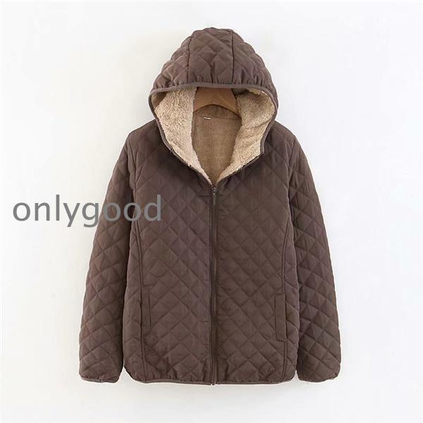 フード付 キルティング ジャケット キルト 裏ボア ファーフリース